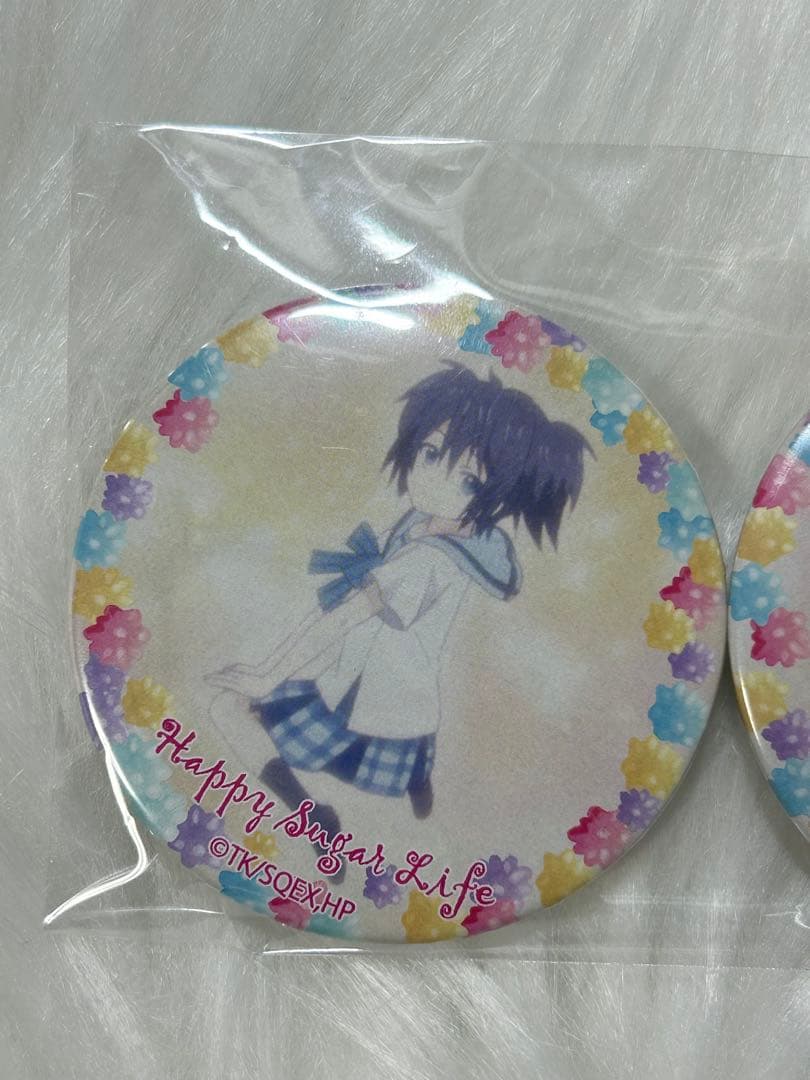 ハッピーシュガーライフ ハピシュガ 缶バッジ 松坂さとう 神戸しお