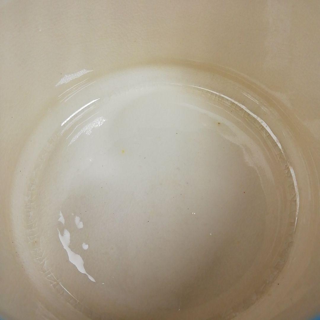 Ｔ９９０　茶器　『浅葱交趾釉』『手桶　茶器』『橋本城岳 造』　共箱　茶道具