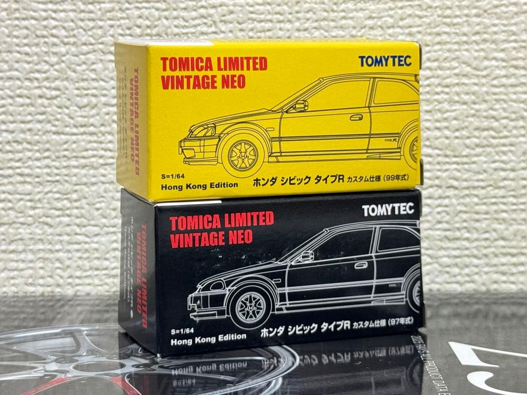 TOMYTEC ホンダ シビック タイプR ミニカーセット 限定
