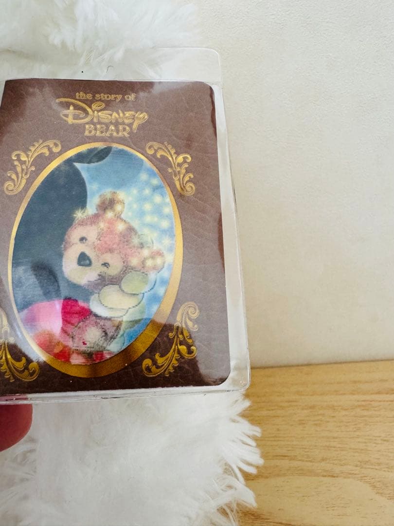 【レア】ディズニーベア 長毛 ホワイト　ダッフィー