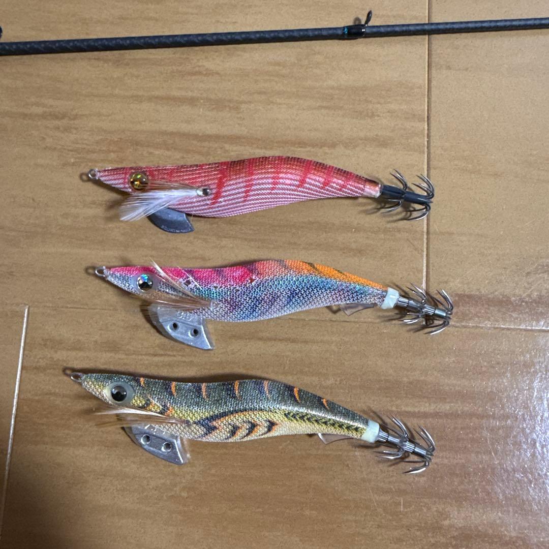 スクイッドマニア　エギマニアックス　蒼龍Ⅱ エギ王　ワイルドチェイス