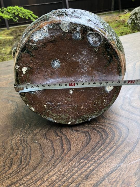 田中佐次郎　朝鮮唐津　水指　茶道具① k