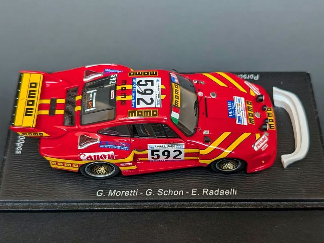 スパーク 1/43 ポルシェ 935 1979年 ジロ・デ・イタリア 優勝