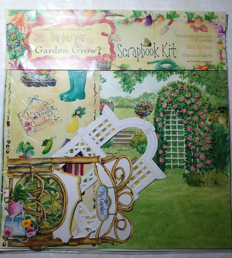 キャロルウィルソン スクラップブックキット&デザインペーパー セット