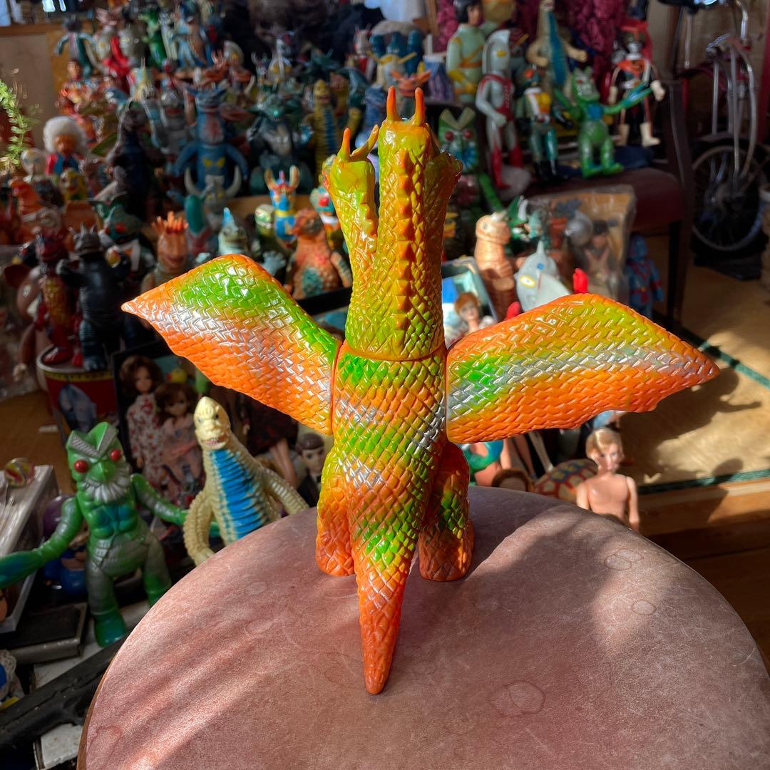 極美品　当時物　キングギドラ スタンダードサイズ　ブルマーク(1969発売)