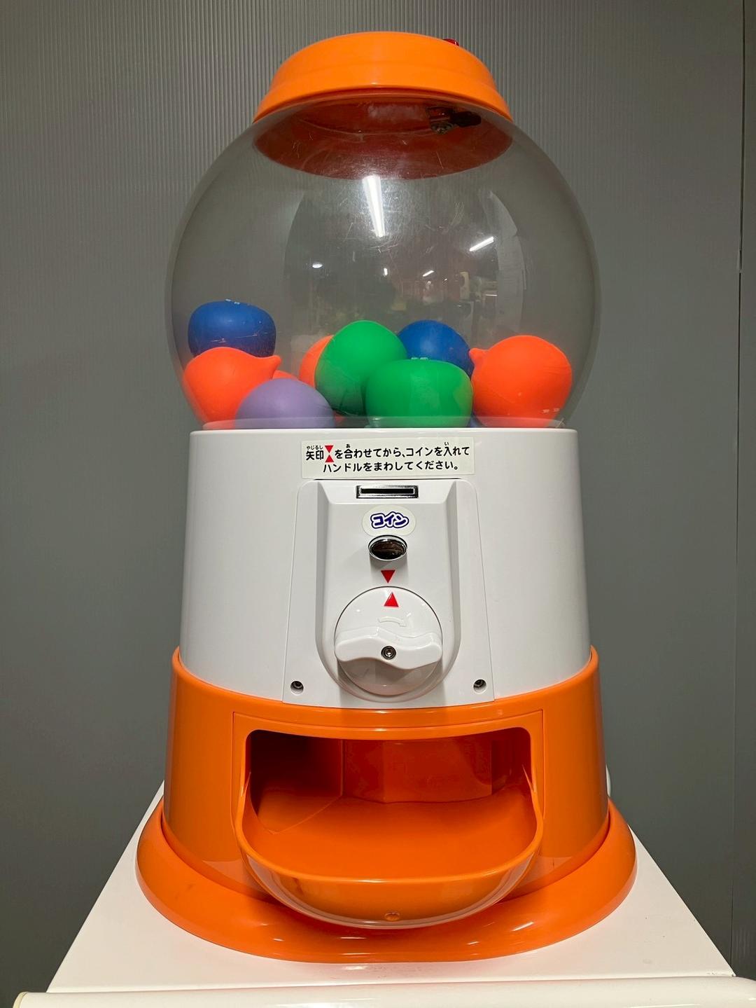 台座付き！【プチコロ】P-3 中古ガチャガチャ本体【 専用20枚付き】