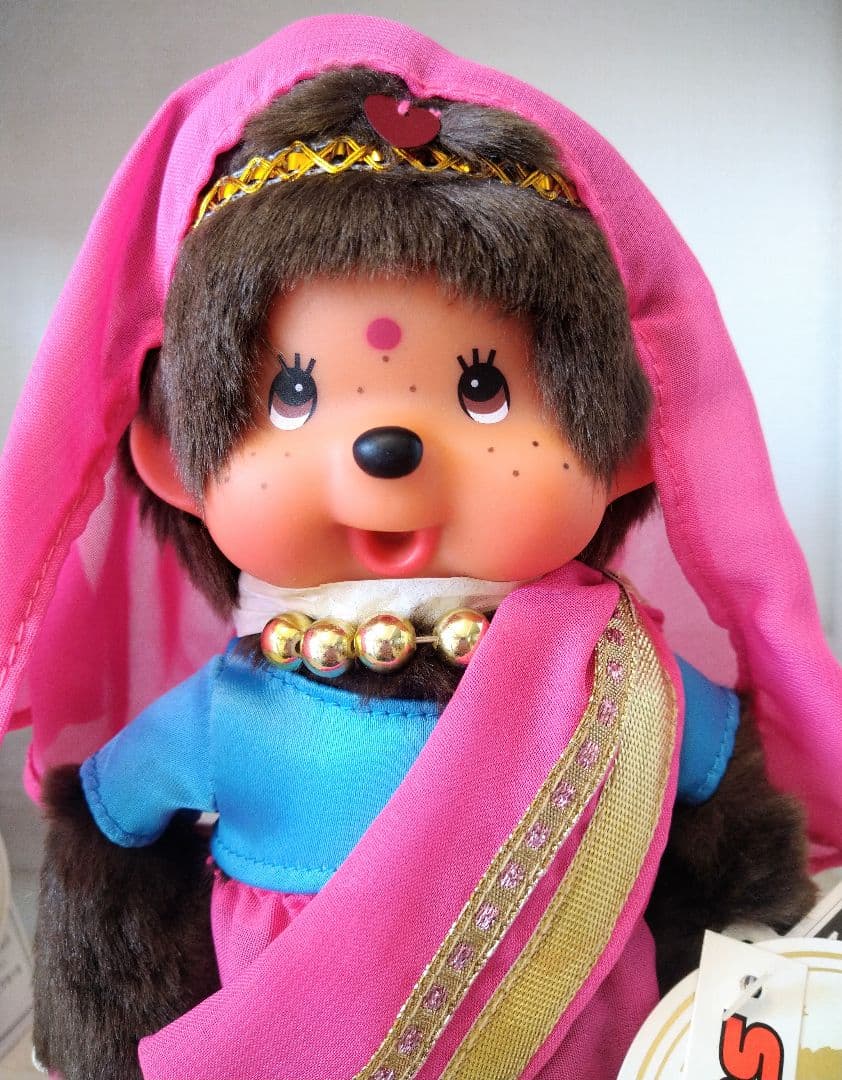 新品 40周年記念 ワールド モンチッチ インド 2体セット 276020