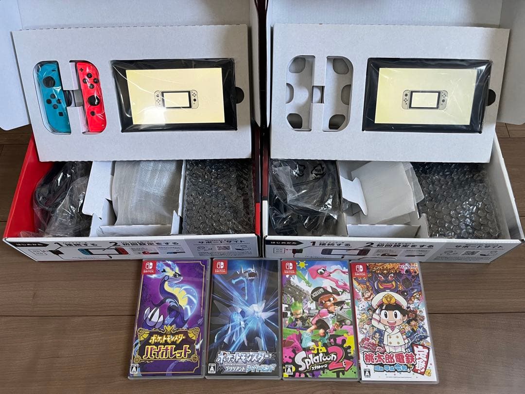 お値下中！Nintendo Switch 本体2台 ソフトセット