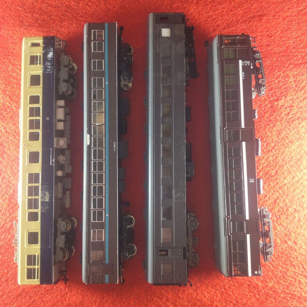 客車4台動作確認済み、HOゲージ