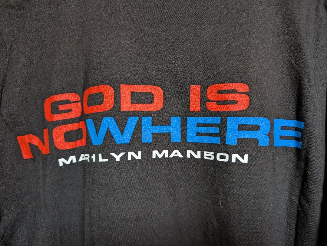 マリリン・マンソン Tシャツ GOD IS NOW HERE