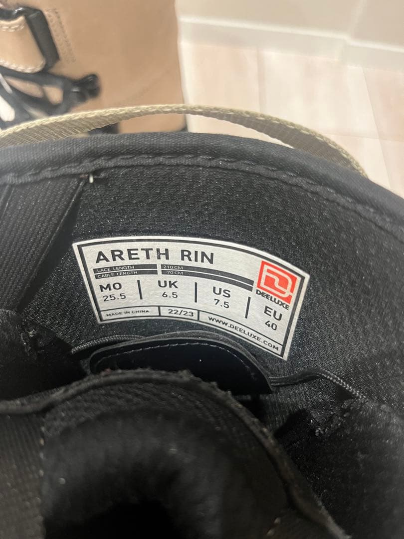 Deluxe ARETH RIN s3 スノーボードブーツ 25.5cm
