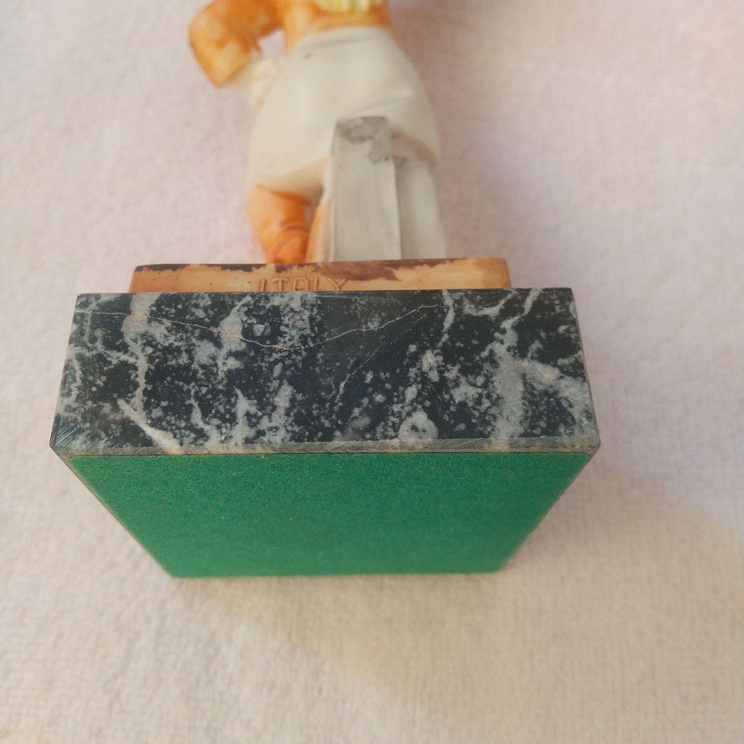 置物 楽隊　3体 　イタリア製　アンティーク