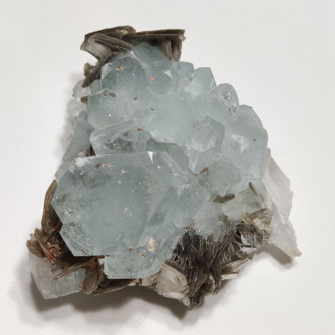 パワーストーン　天然石　アクアマリン　藍玉　原石　232g　No.309