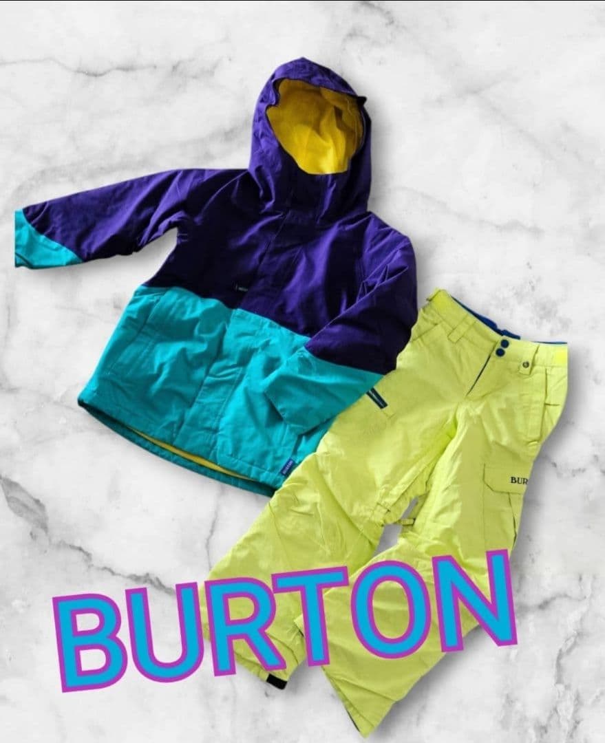 バートンキッズ⭐BURTON⭐スノボウェア上下極美品⭐スノーボードスキーウェア