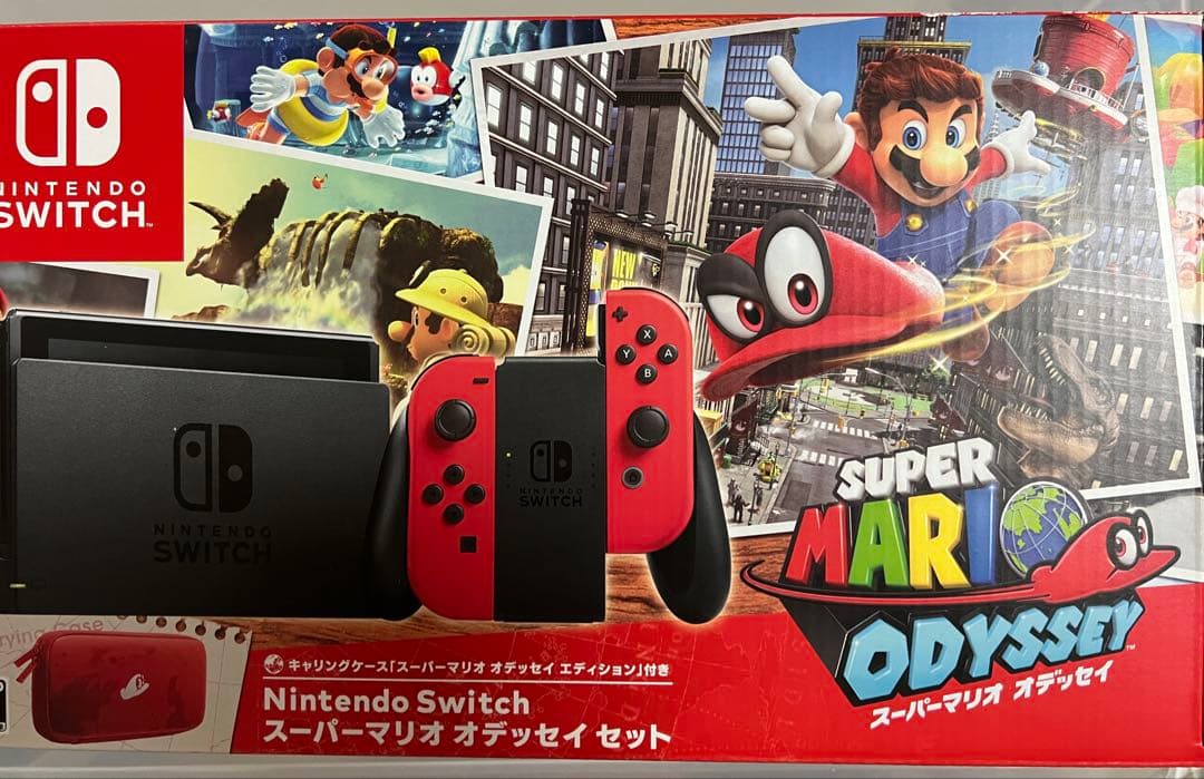 Nintendo Switch マリオ オデッセイセット + ソフト5本
