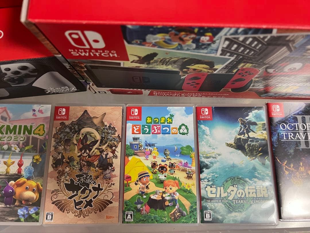 Nintendo Switch マリオ オデッセイセット + ソフト5本