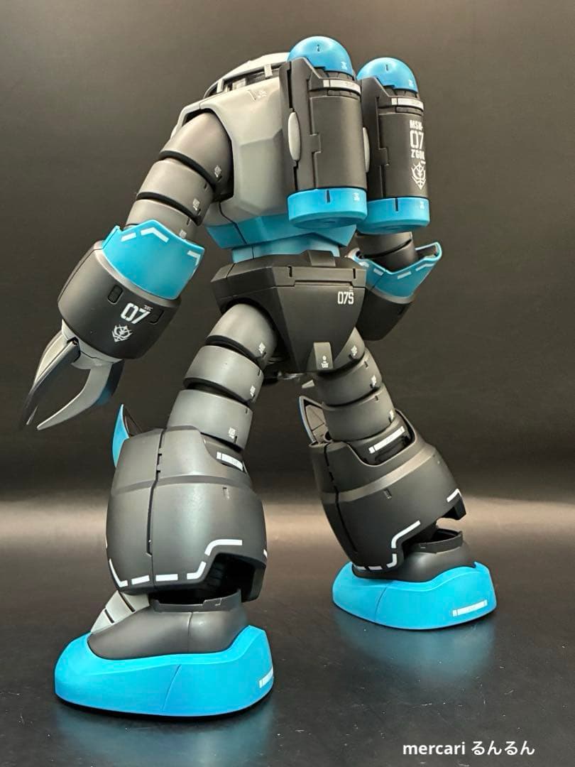 1/100 MSM-07 ズゴック 初音ミクカラーver塗装完成品