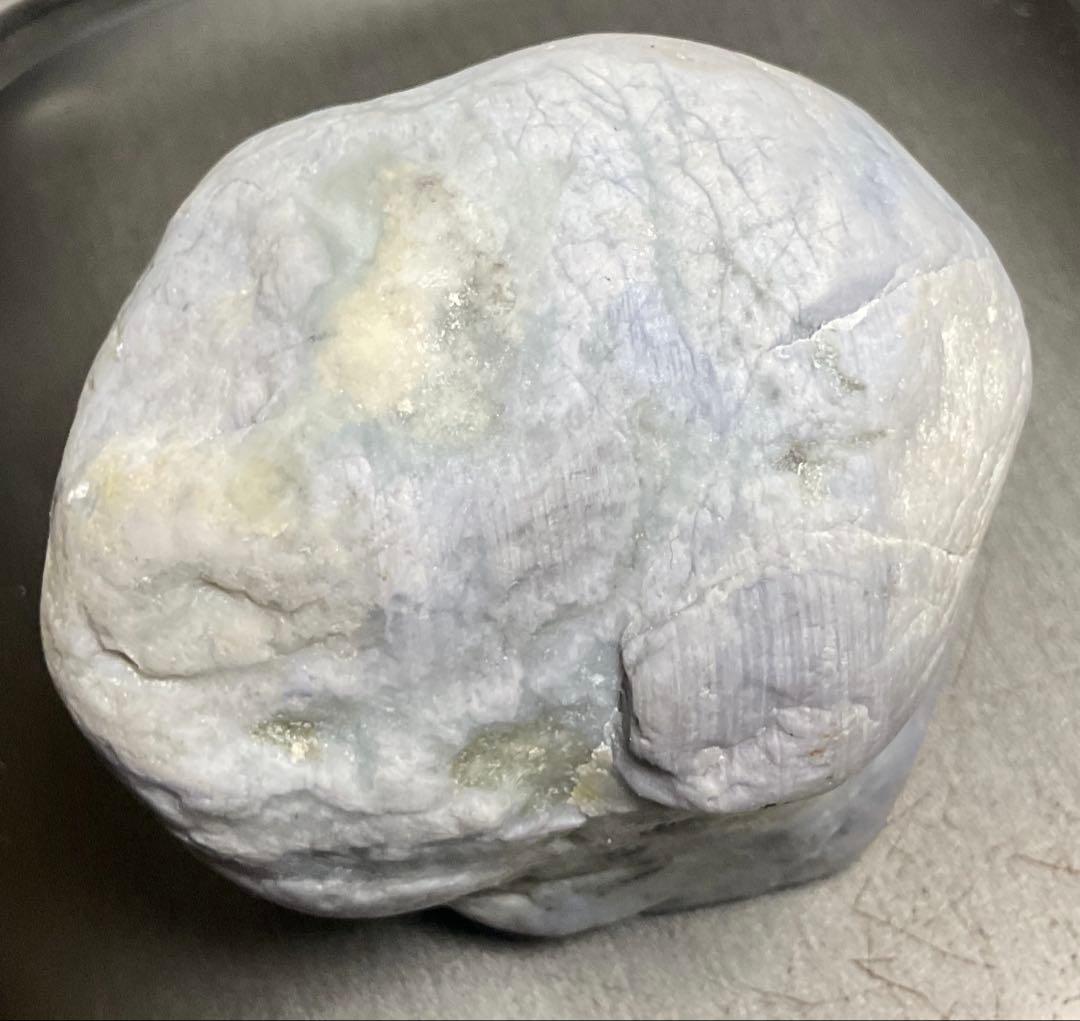 ［単結晶　青紫色］　糸魚川コランダム海石149g 糸魚川　ヒスイ　ひすい