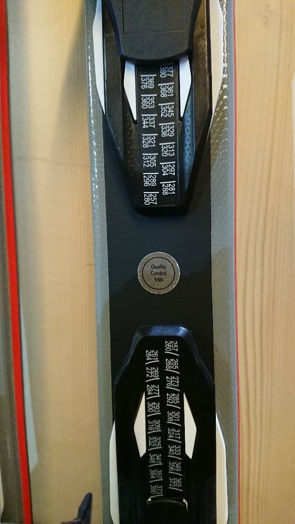 美品ATOMIC 167㎝ SAVOR XR 簡単調整257~380㎜ セイバー