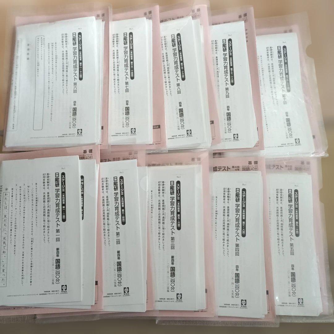 日能研　2025年 　最新版　育成テスト前期