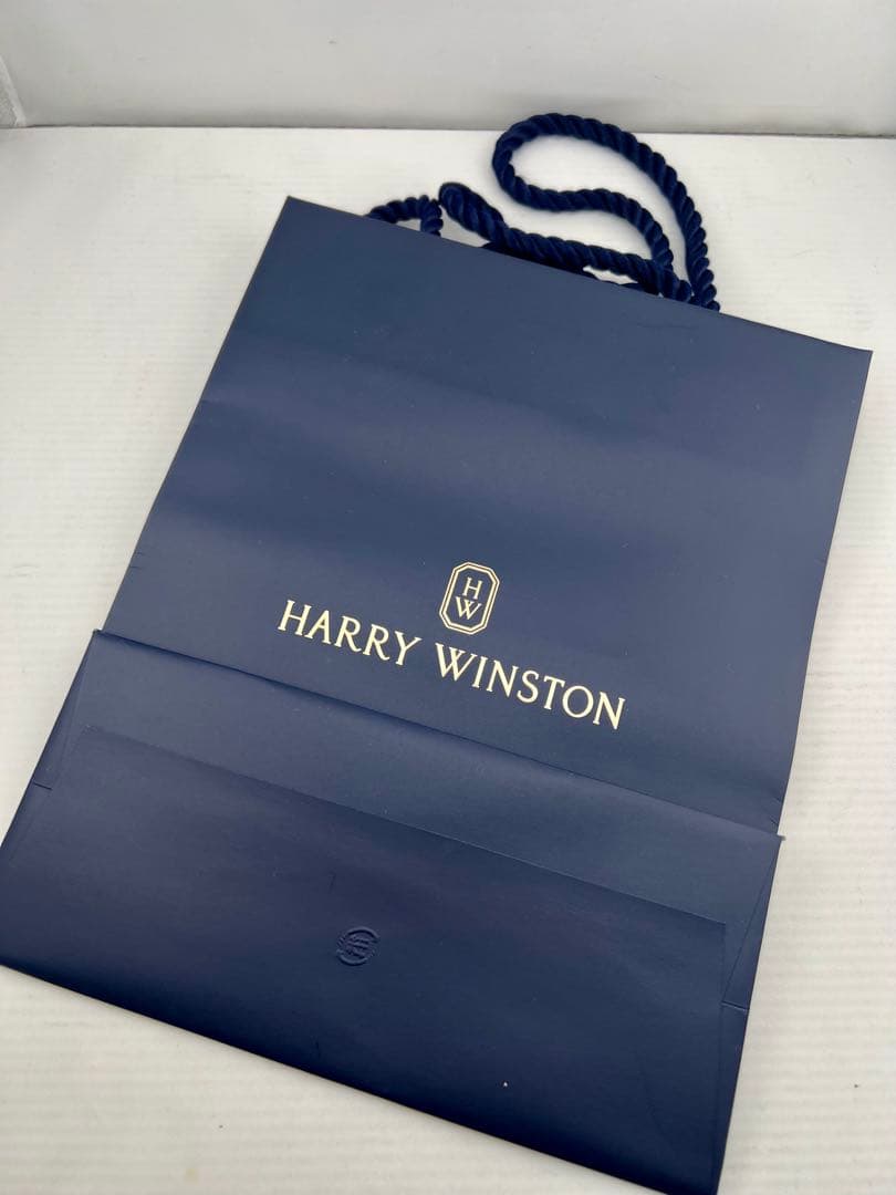 美品 HARRY WINSTON ショップ袋 ジュエリー空箱