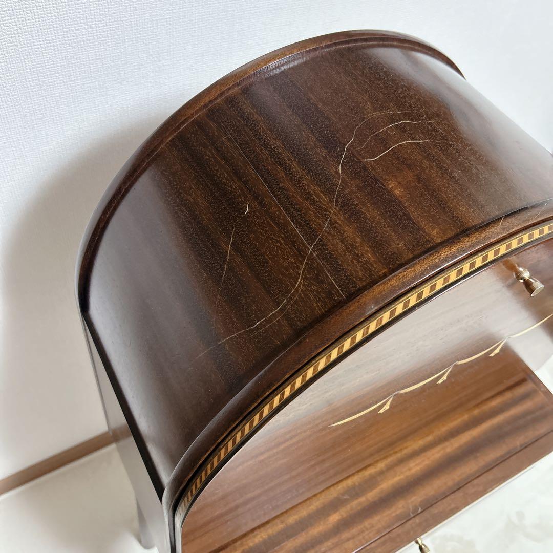 ライティングデスク ライティングビューロー 書斎　アンティーク 昭和レトロ 木製