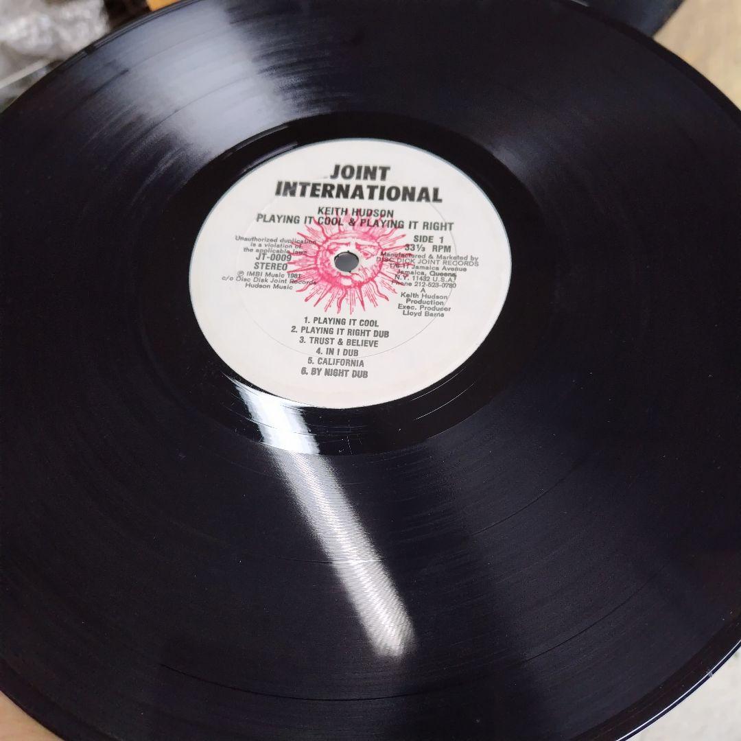 激レアUSオリジナル盤Keith Hudson Playing It Cool