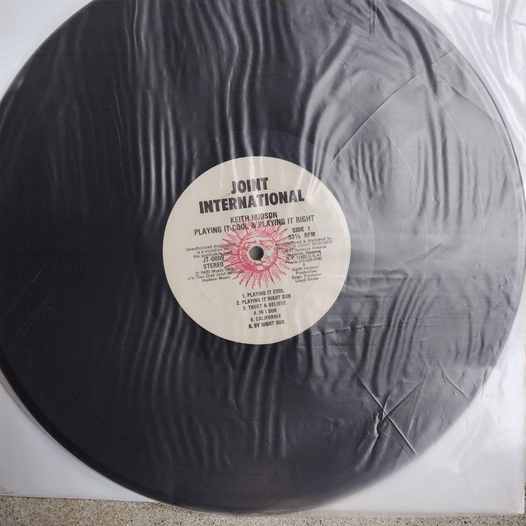 激レアUSオリジナル盤Keith Hudson Playing It Cool