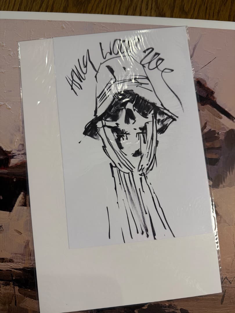 Ashley Wood WWR 直筆サイン&原画入 限定豪華版