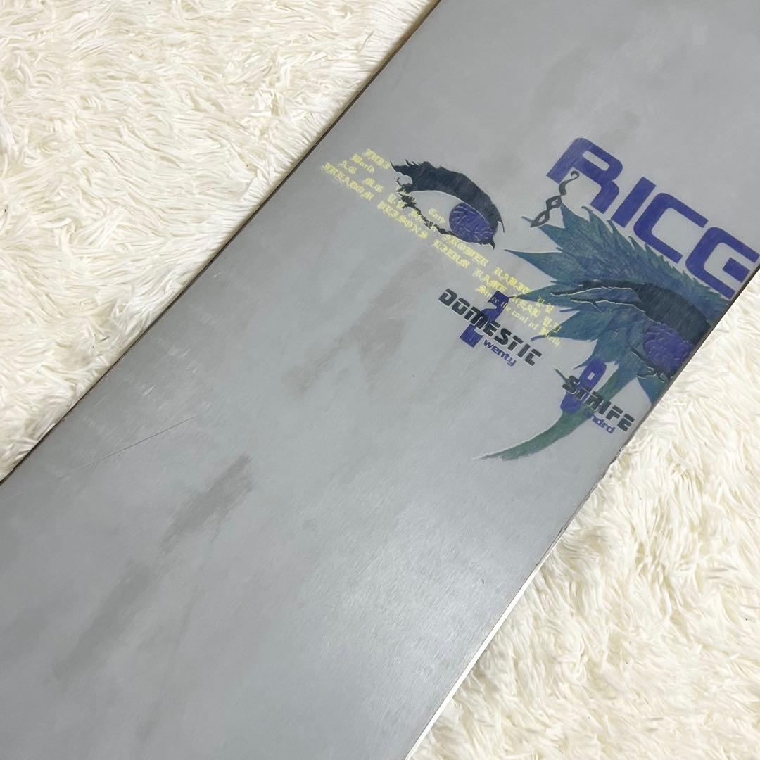【良品】 RICE 28 DOMESTIC STRIFE 145 スノーボード