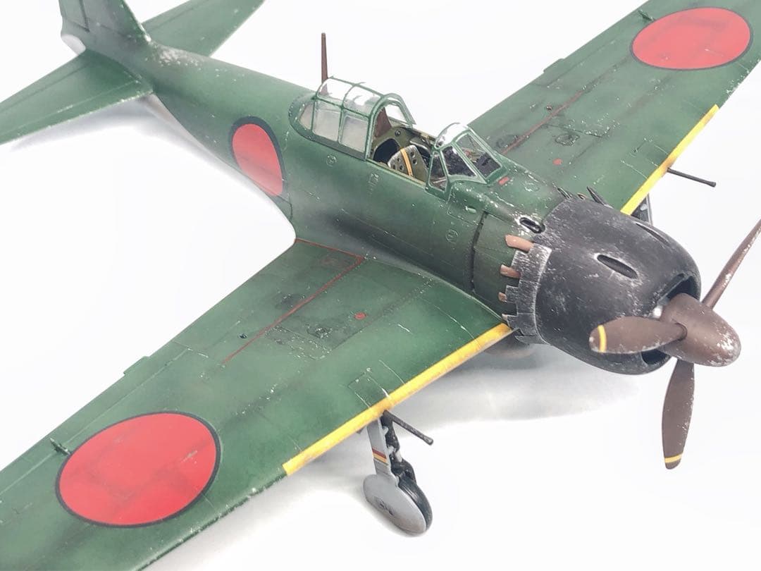 【海賊プラモデル屋完成品】TAMIYA 1/48 零戦52型