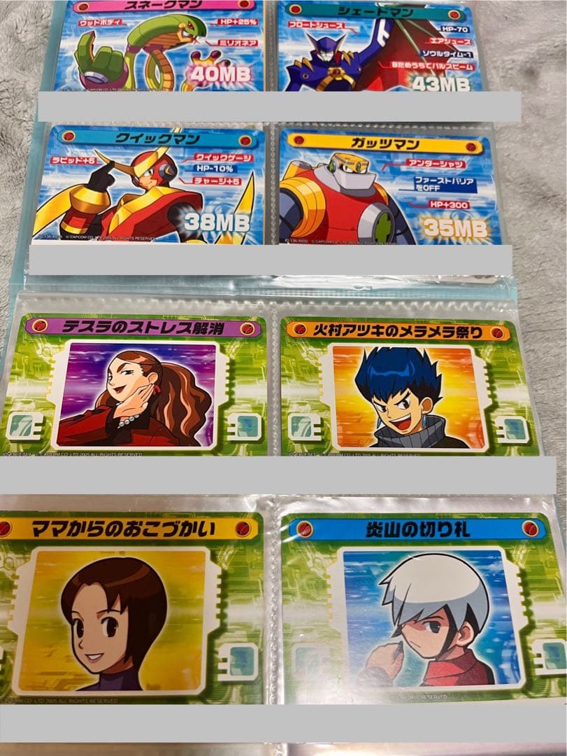 ロックマンエグゼ デバイス・バトルチップ・公式改造カードセット