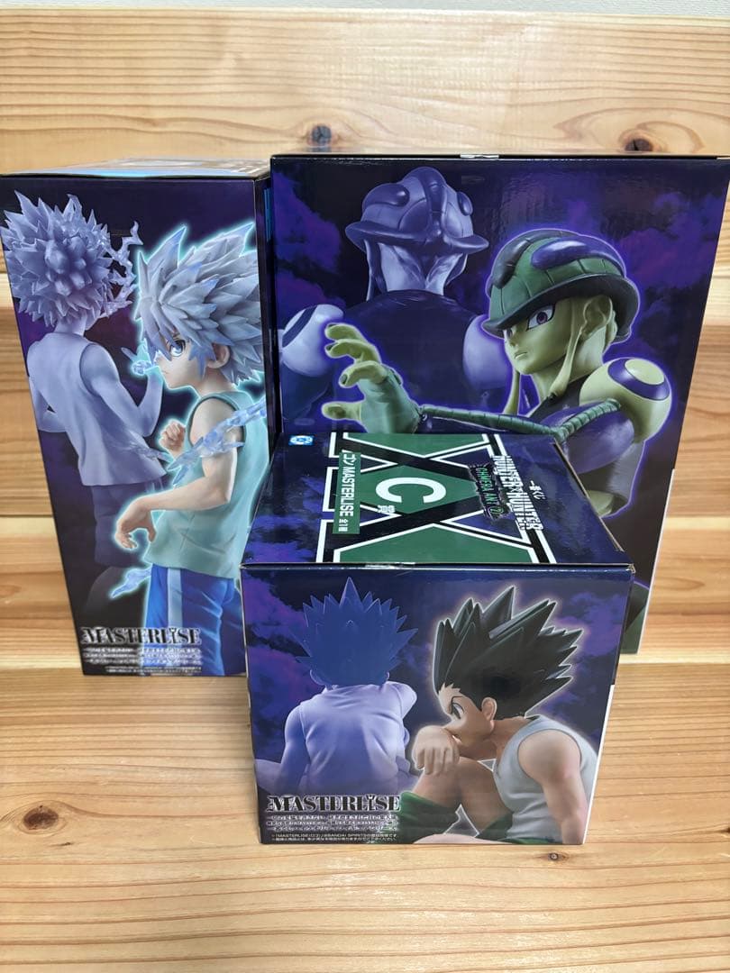 HUNTER×HUNTER 一番くじ　メルエム　キルア　　ゴン　セット