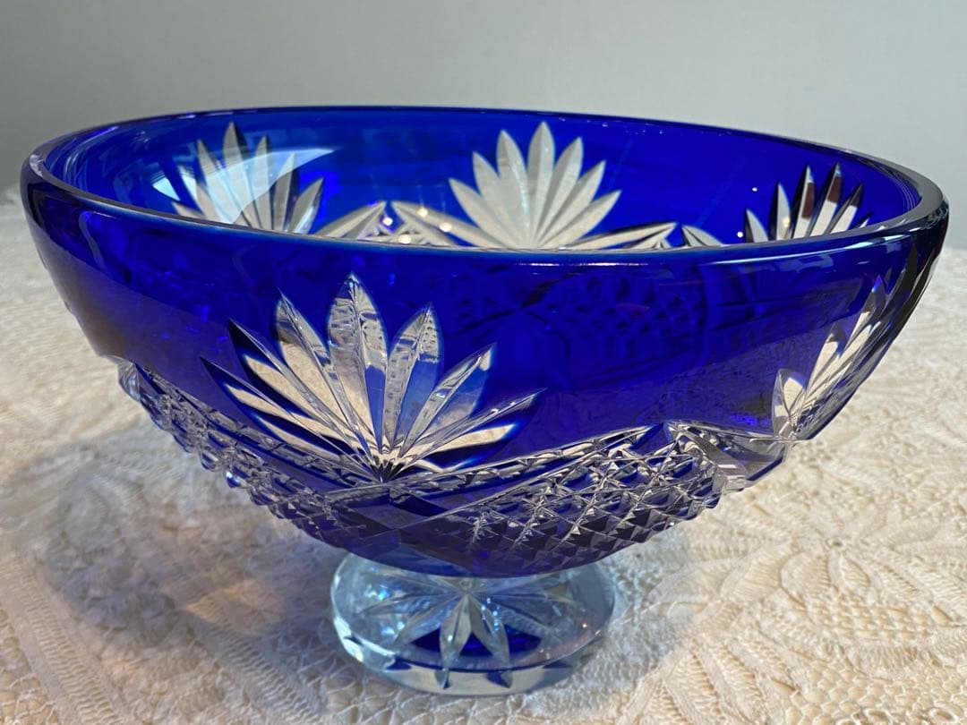 ヴァルサンランベール　カットが美しいクリスタル　ボウル