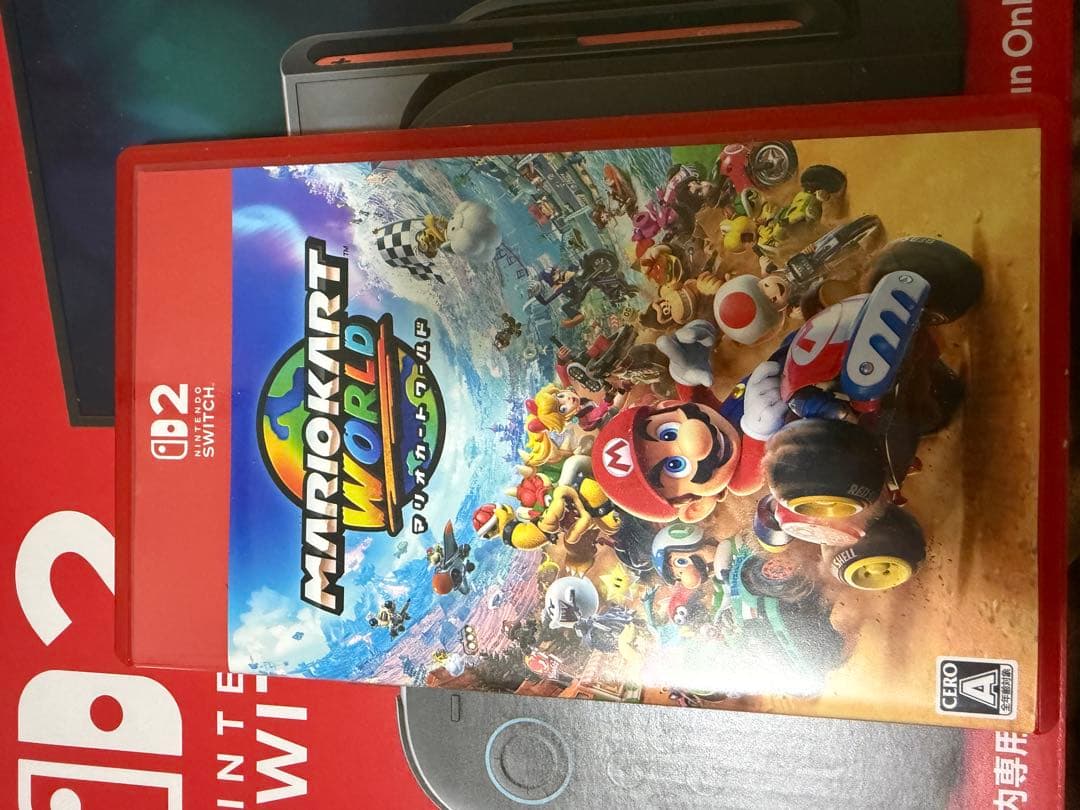 Nintendo Switch O2 日本語専用 マリオカートワールド付き