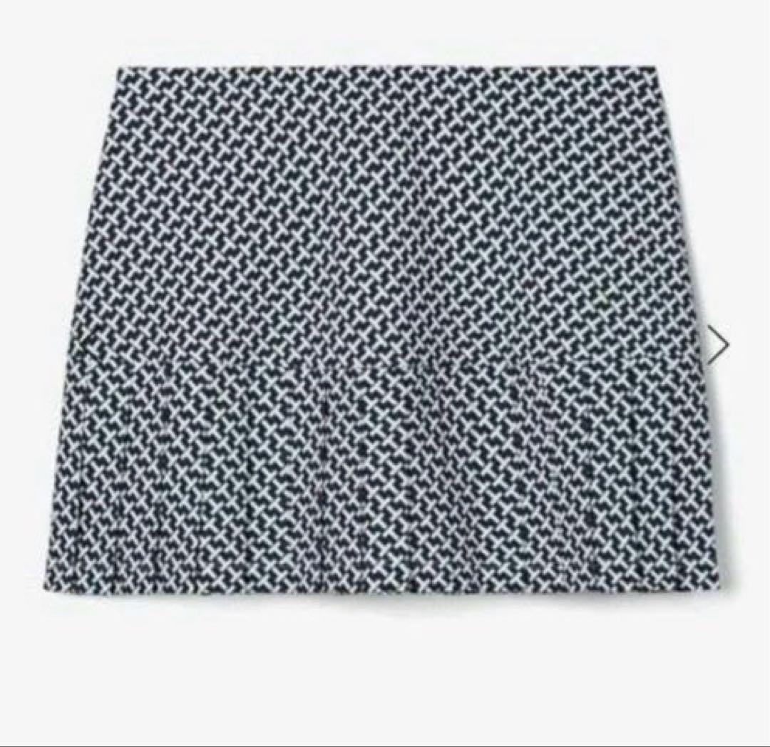 TORY BURCH 【新品未使用タグ付き】 プリントプリーツヘムテニススカート