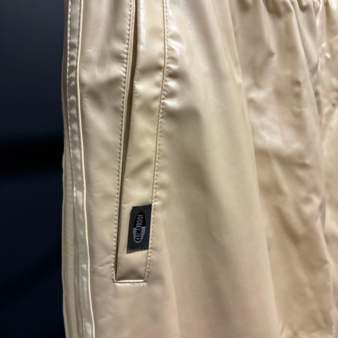 adidas ベージュ ジャケット サウナスーツ