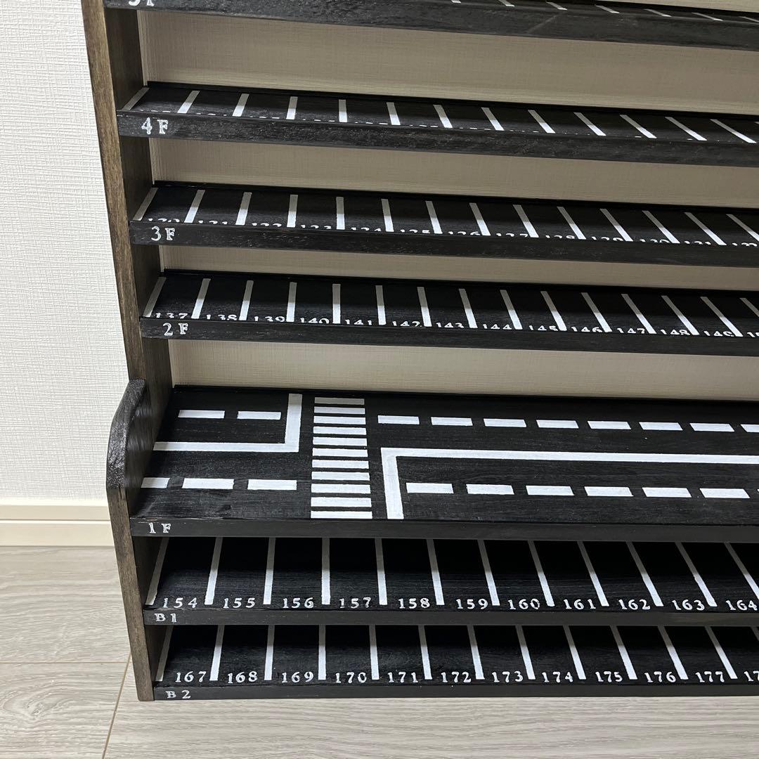 トミカ棚 12段