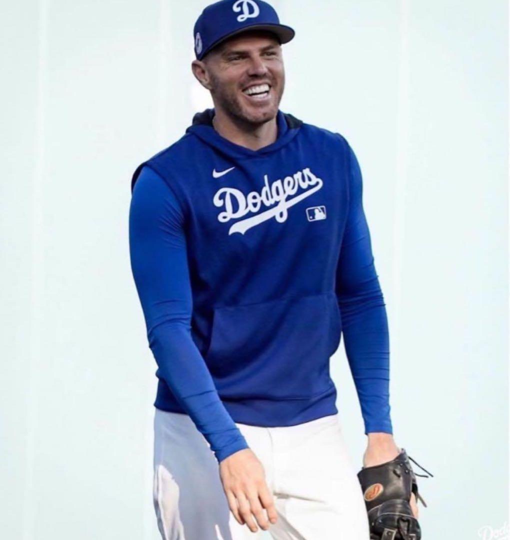 ドジャース 選手着用モデル スリーブレスパーカー サイズM 新品タグ付