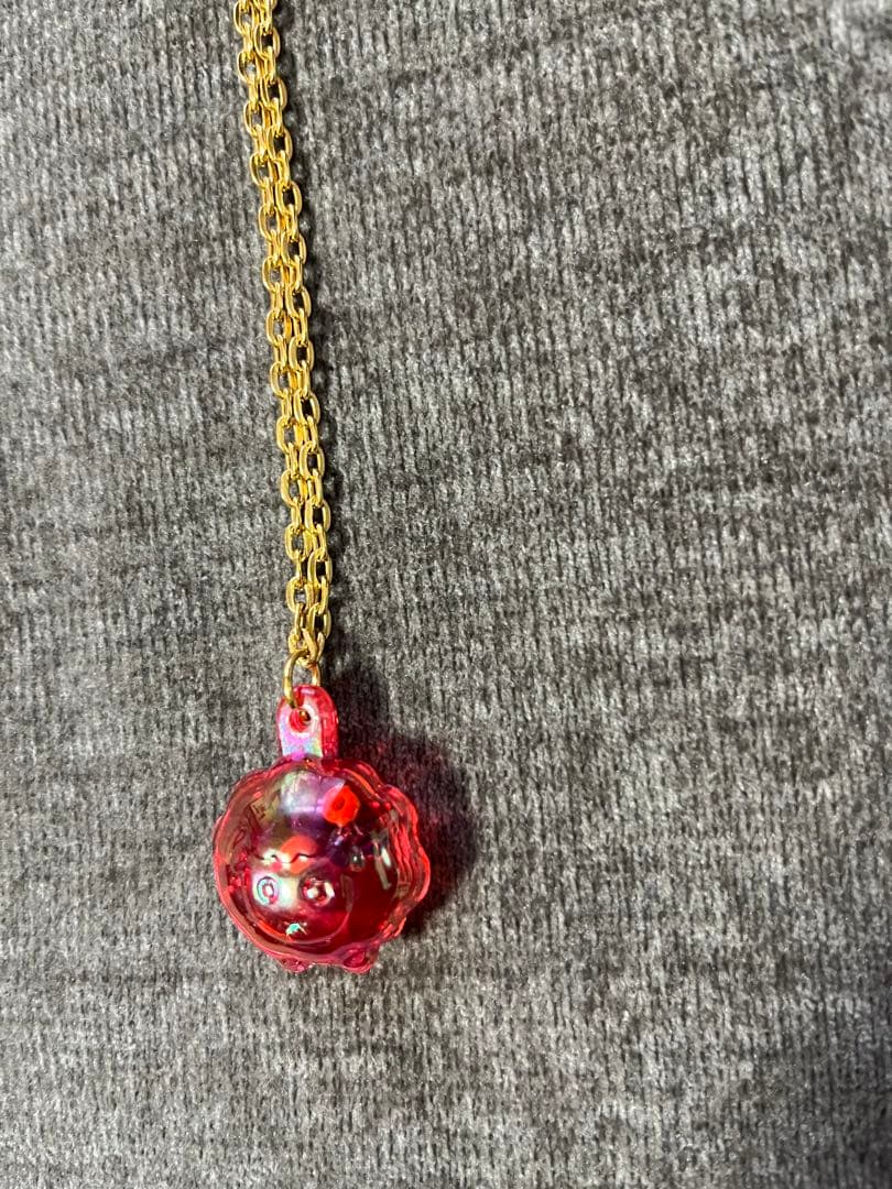 レア セボンスター ネックレス 羊 レッド 平成レトロ