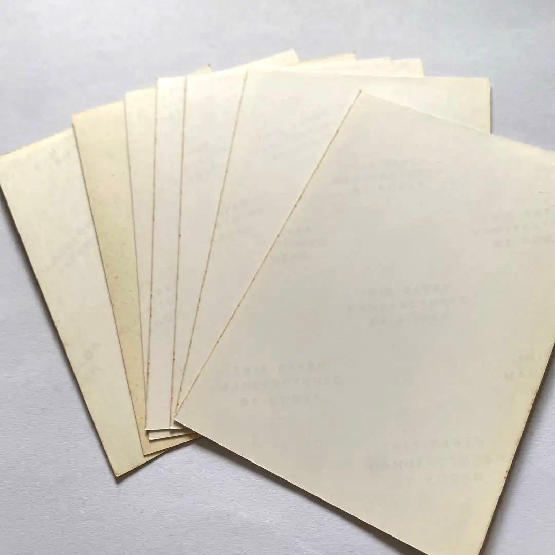 貴重　中森明菜　生写真　当時物　E判 7枚　スローモーション