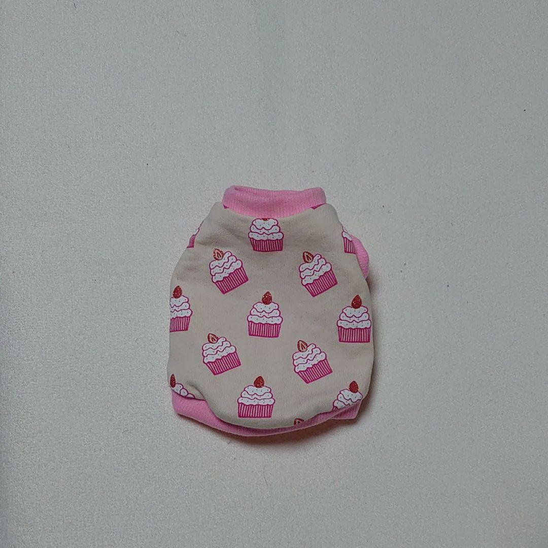 犬服 3S わんこの普段着　いちごケーキ