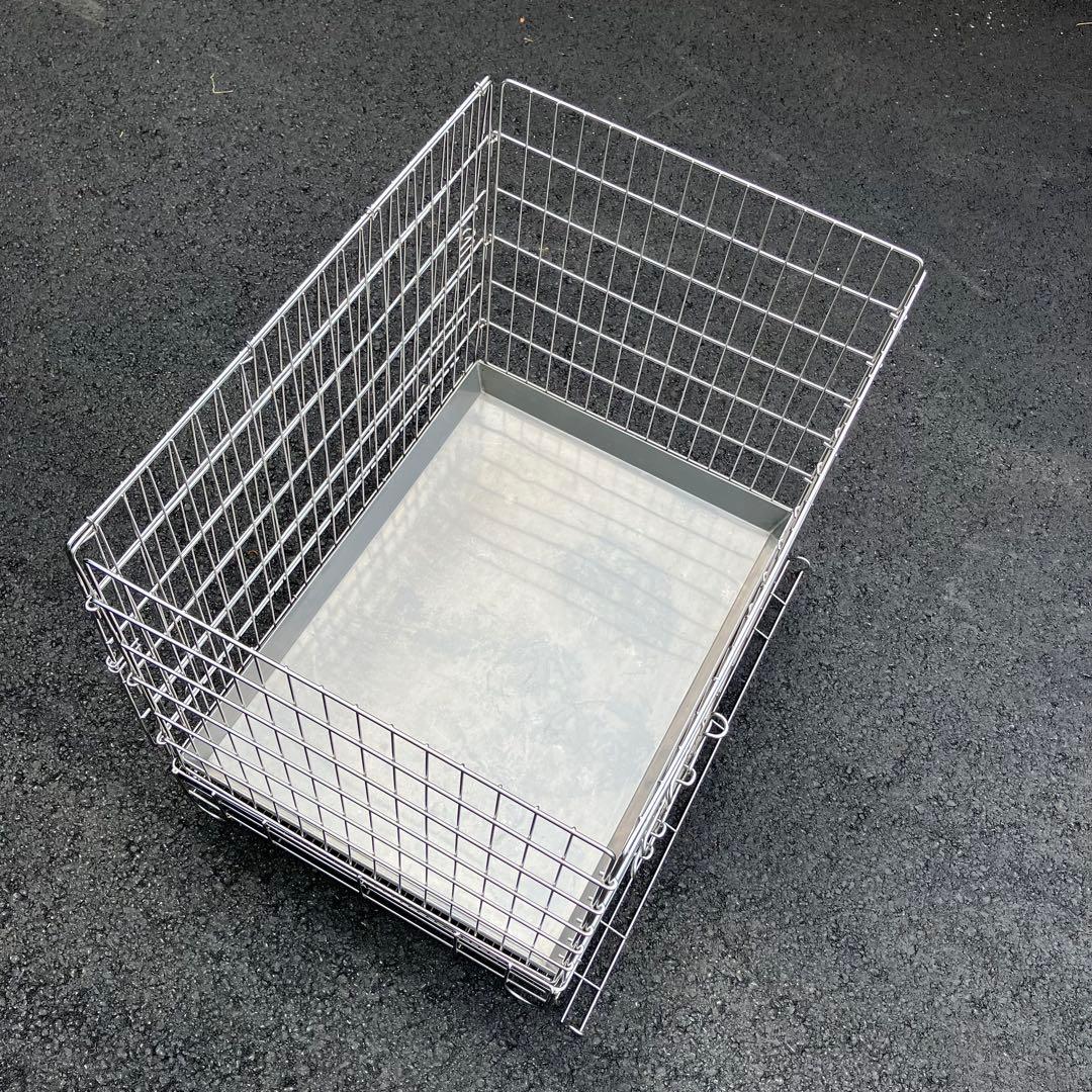 ハチコウ ステンレスケージＬ−ＳＯＰ 長面扉780mm×550mm×H680mm