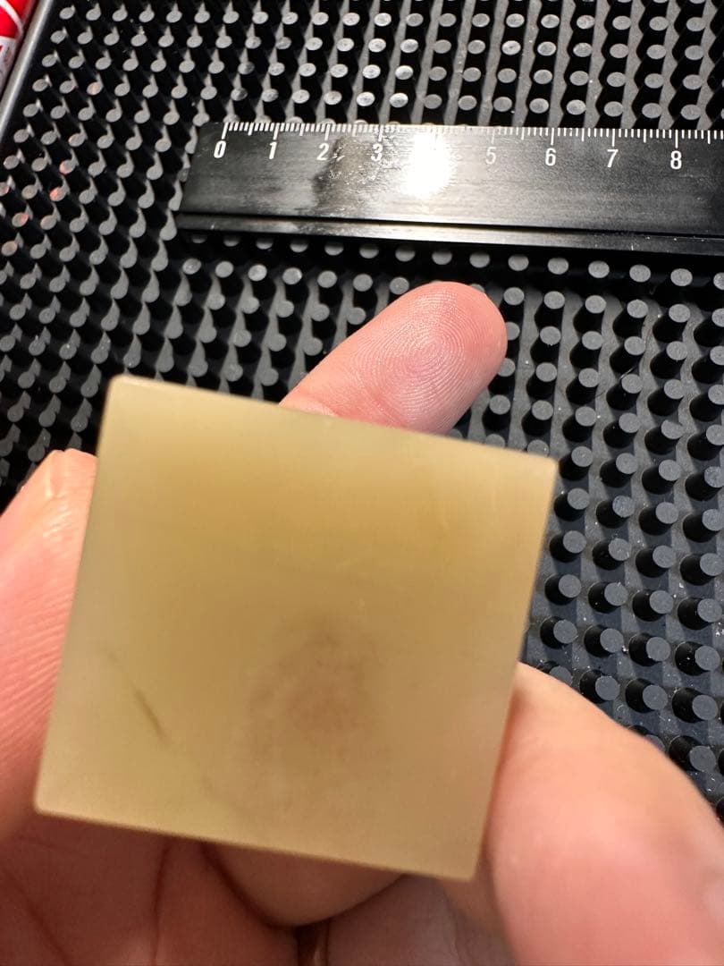 ラオス石　田黄　瑞獣献宝　巧色　高級印材　箱付き　篆刻　書道　落款　雅号