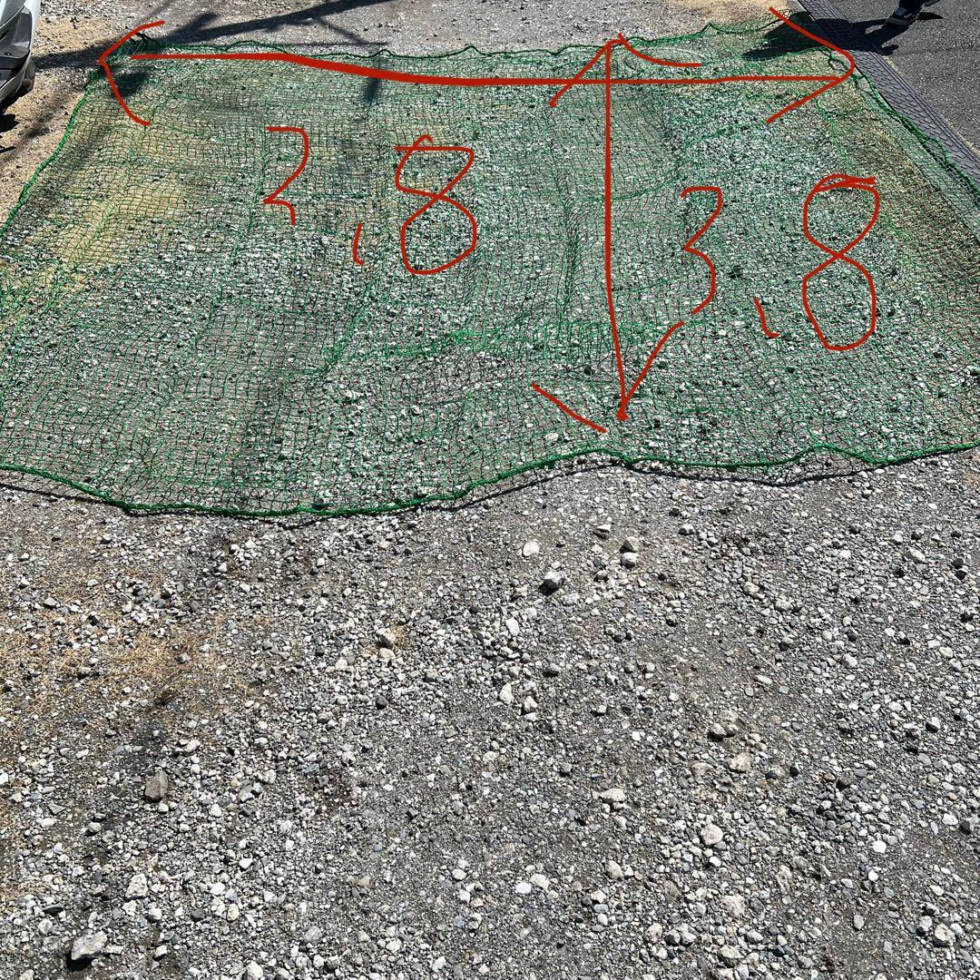 野球用ネット 3.8×6.5×3枚 3.8×3.8×1枚 状態良好