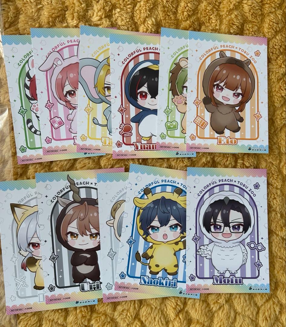 カラピチ　東武動物公園　ミニパネル　ポストカード　コンプリート　セット　からぴち