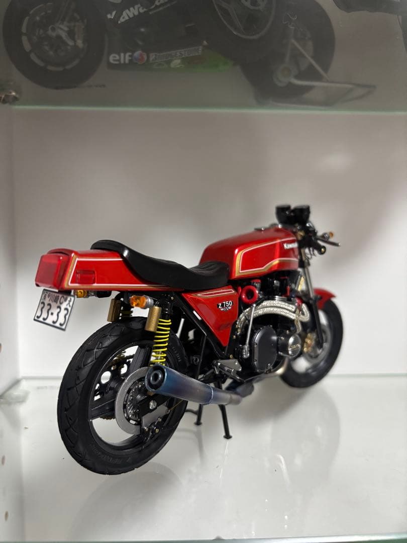 アオシマ　1/12 Z750FX 佐田正樹