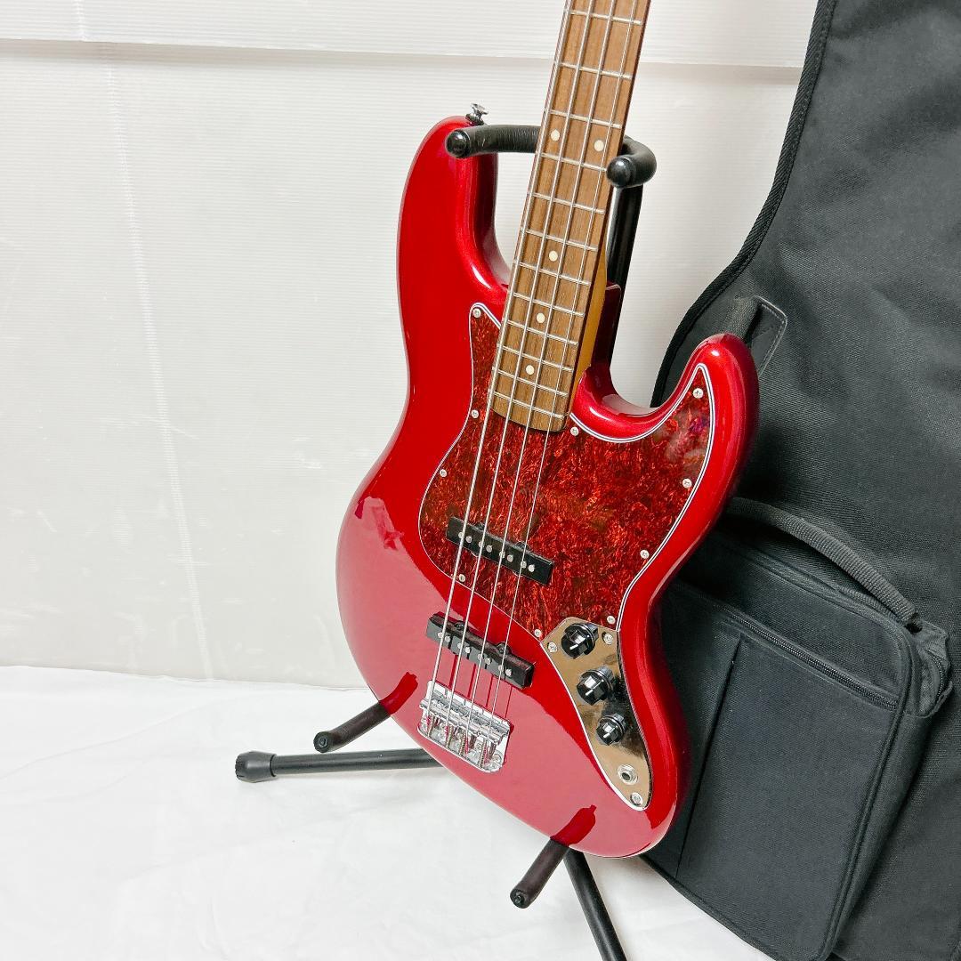 美品 GrassRoots グラスルーツ G-JB-55R ジャズベース 赤