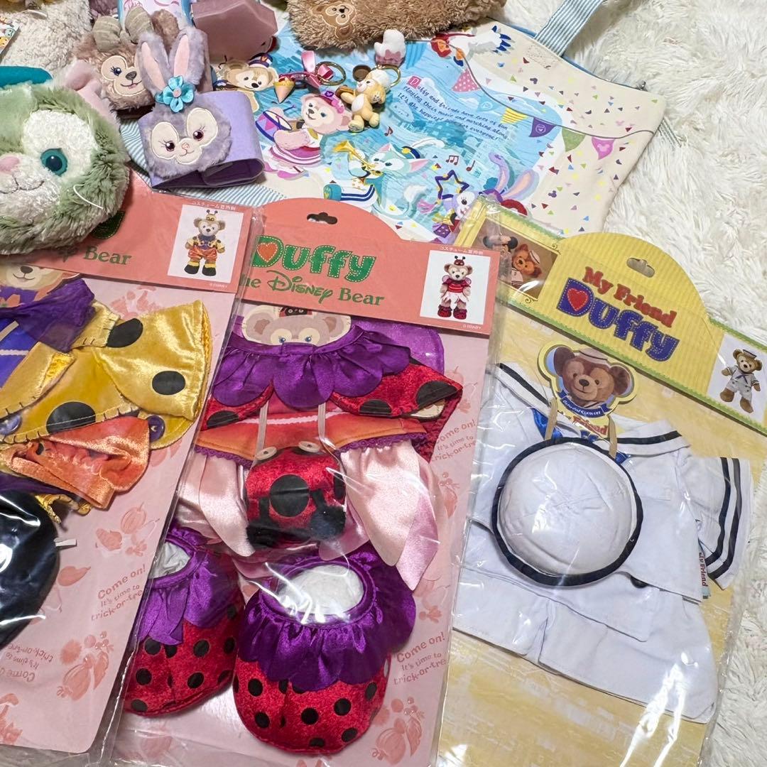 ディズニー　ダッフィー　ステラルー　ぬいぐるみバッジ　コスチューム　まとめ売り
