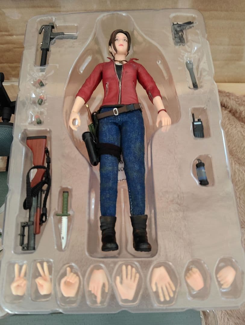 バイオハザード② [ クレア・レッドフィールド] 1/12.BROTOYS社製